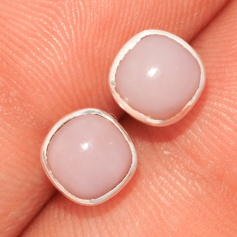Pink Opal Studs - PNKS66