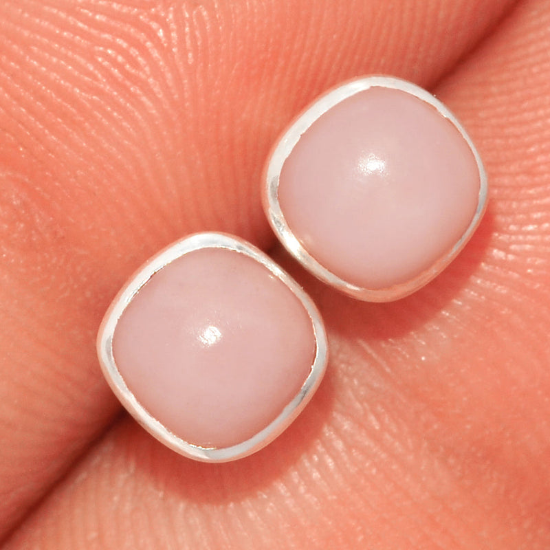 Pink Opal Studs - PNKS67