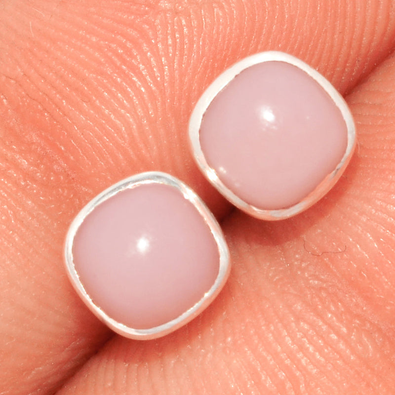 Pink Opal Studs - PNKS68