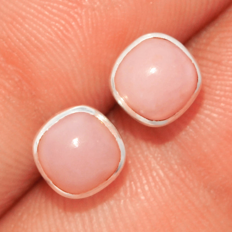 Pink Opal Studs - PNKS69