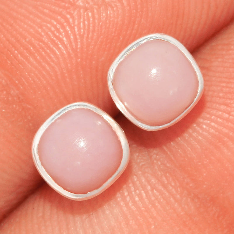 Pink Opal Studs - PNKS71