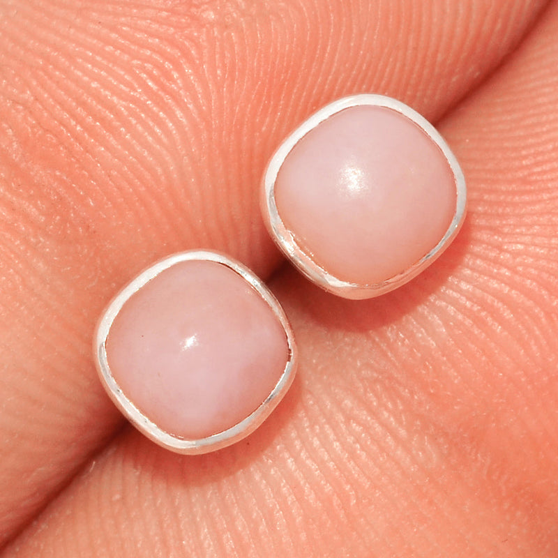 Pink Opal Studs - PNKS72