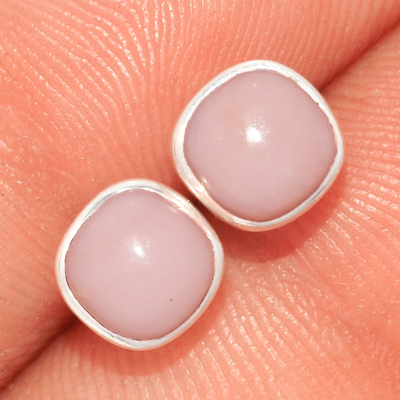 Pink Opal Studs - PNKS81