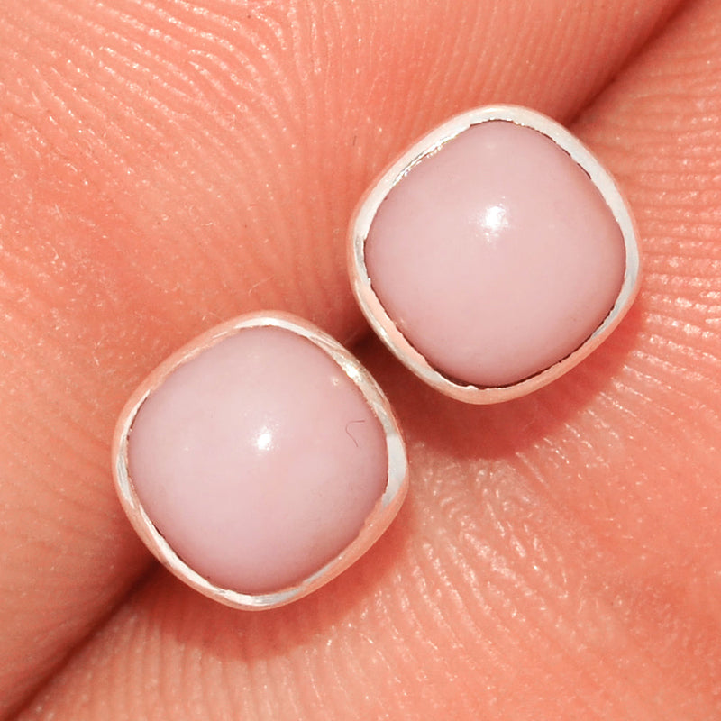 Pink Opal Studs - PNKS83