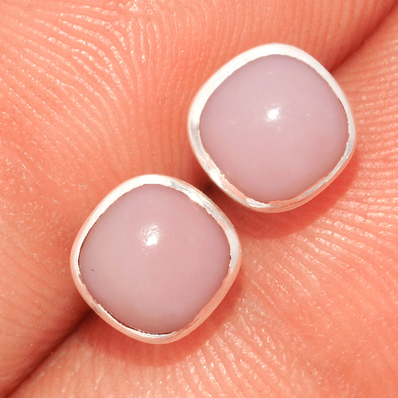 Pink Opal Studs - PNKS88