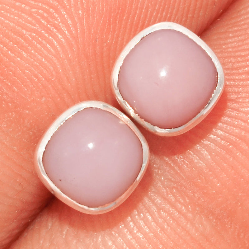 Pink Opal Studs - PNKS89