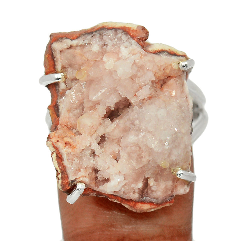 Claw - Pink Amethyst Rough Ring - PNRR8