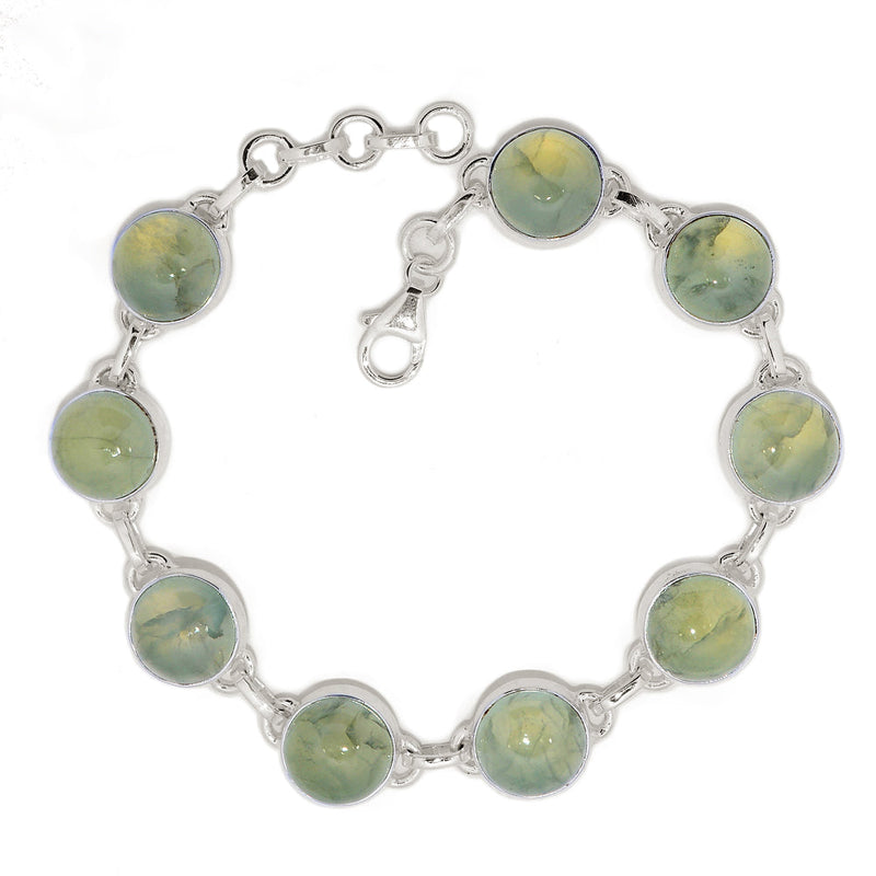 8.3" Prehnite Bracelets - PNTB59