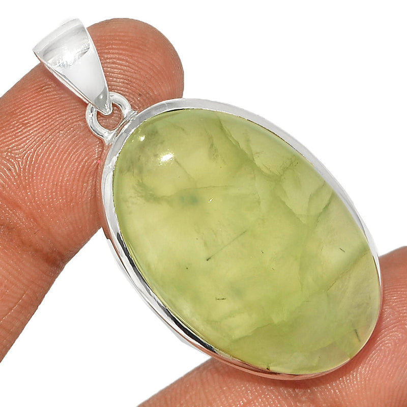 1.8" Prehnite Pendants - PNTP1116