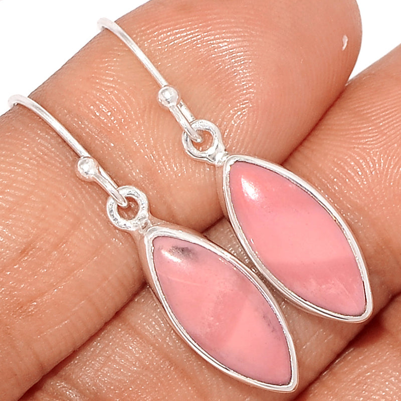 1.5" Australian Pink Opal Earrings - POAE432