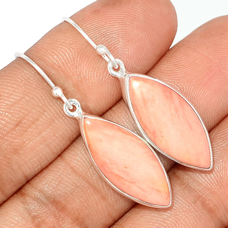 1.6" Australian Pink Opal Earrings - POAE484