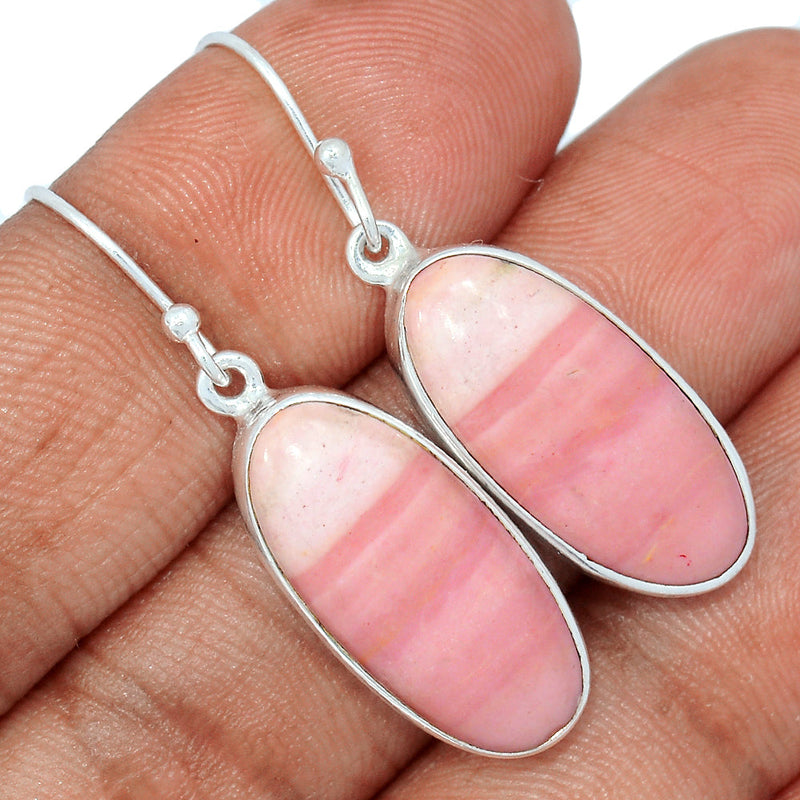 1.6" Australian Pink Opal Earrings - POAE491