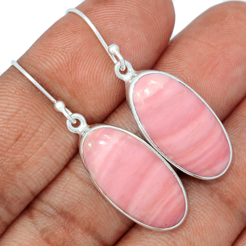 1.6" Australian Pink Opal Earrings - POAE493