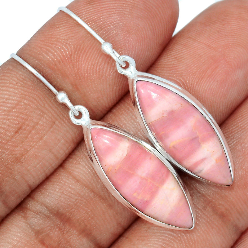 1.6" Australian Pink Opal Earrings - POAE497