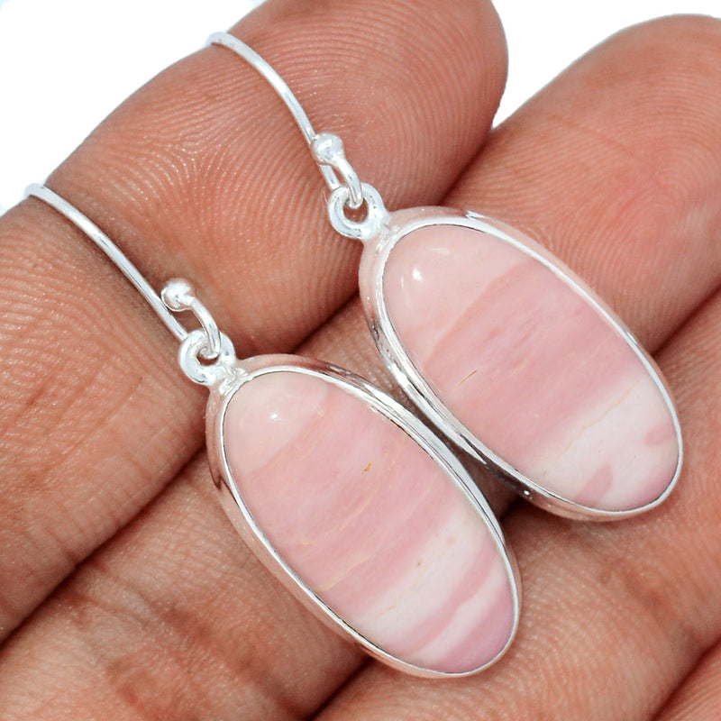 1.6" Australian Pink Opal Earrings - POAE518
