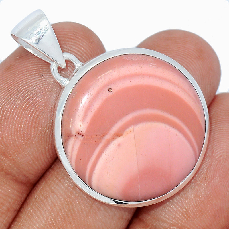 1.5" Australian Pink Opal Pendants - POAP422