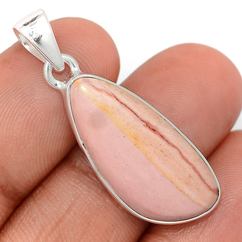 1.5" Australian Pink Opal Pendants - POAP471