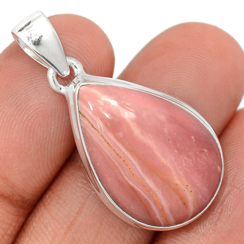 1.5" Australian Pink Opal Pendants - POAP494