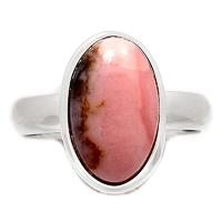 Australian Pink Opal Ring - POAR127