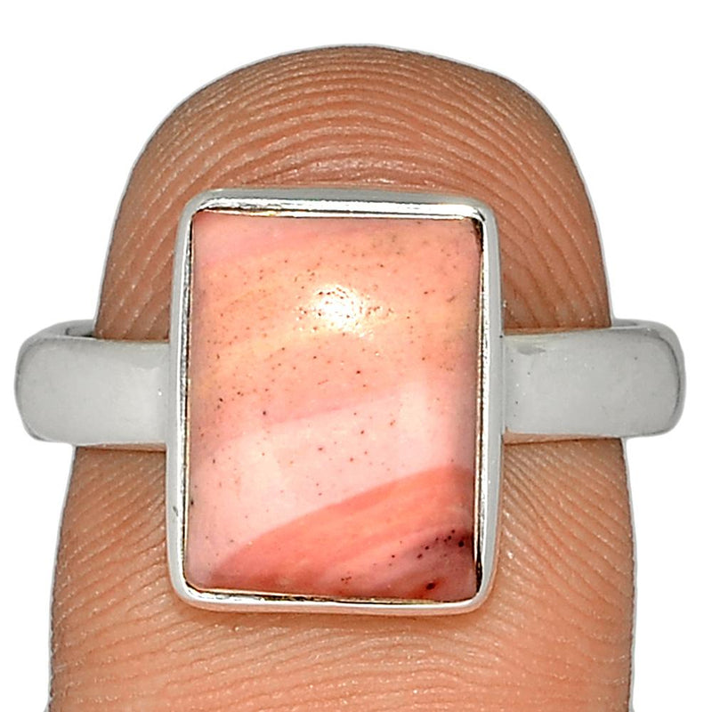 Australian Pink Opal Ring - POAR311