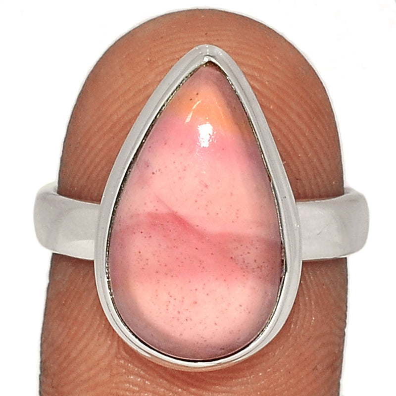 Australian Pink Opal Ring - POAR436