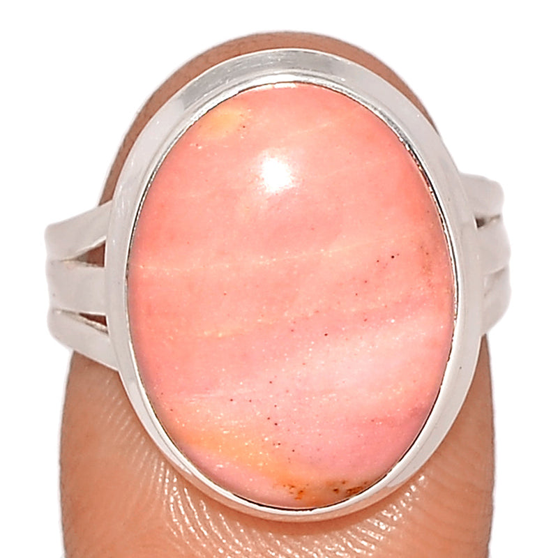 Australian Pink Opal Ring - POAR553