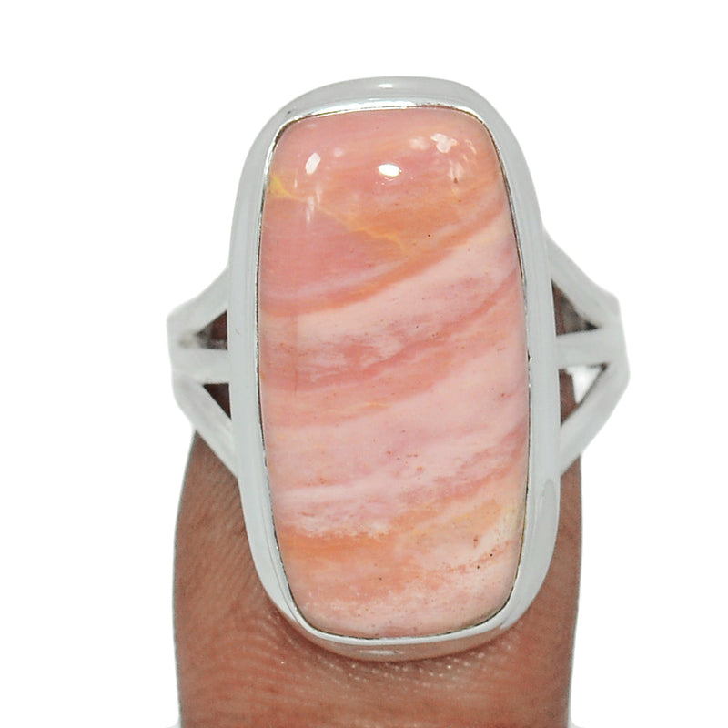 Australian Pink Opal Ring - POAR611