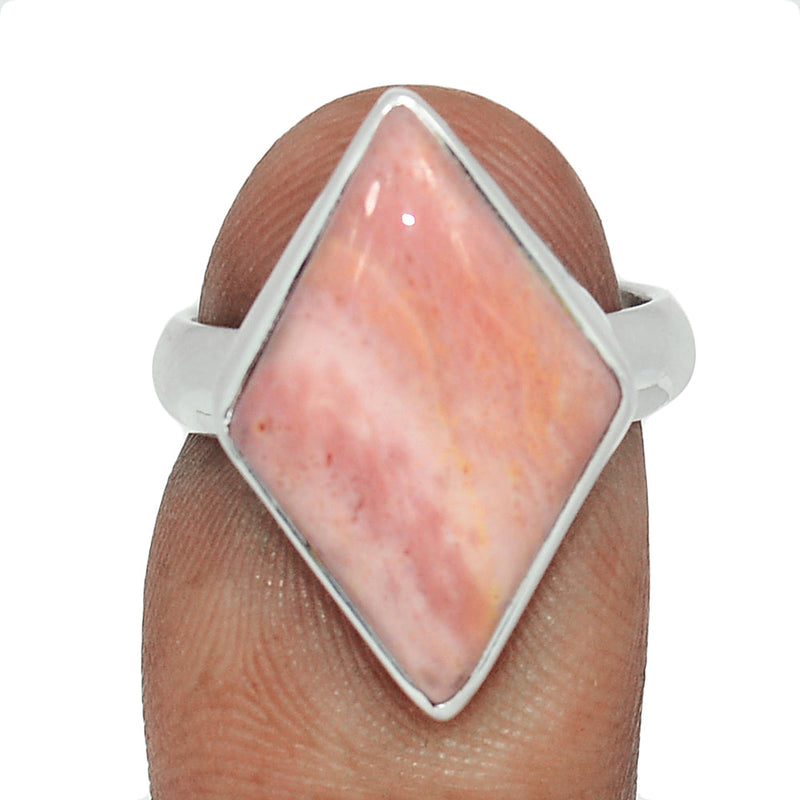 Australian Pink Opal Ring - POAR620