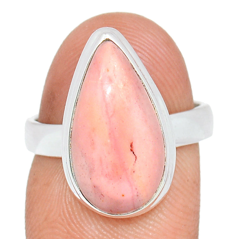 Australian Pink Opal Ring - POAR627
