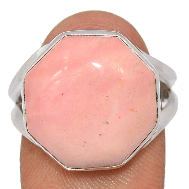 Australian Pink Opal Ring - POAR666