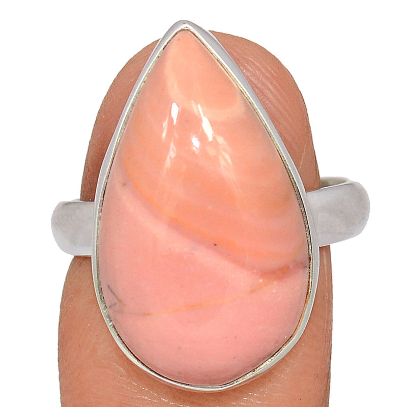 Australian Pink Opal Ring - POAR672