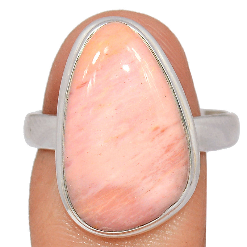 Australian Pink Opal Ring - POAR673
