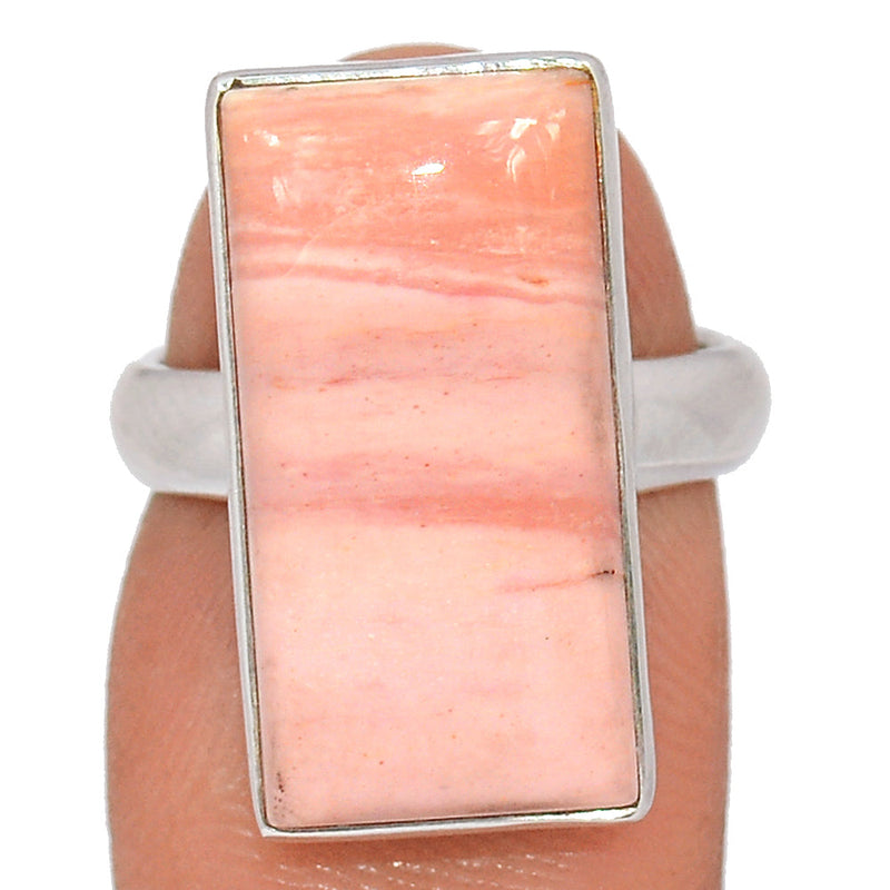 Australian Pink Opal Ring - POAR689