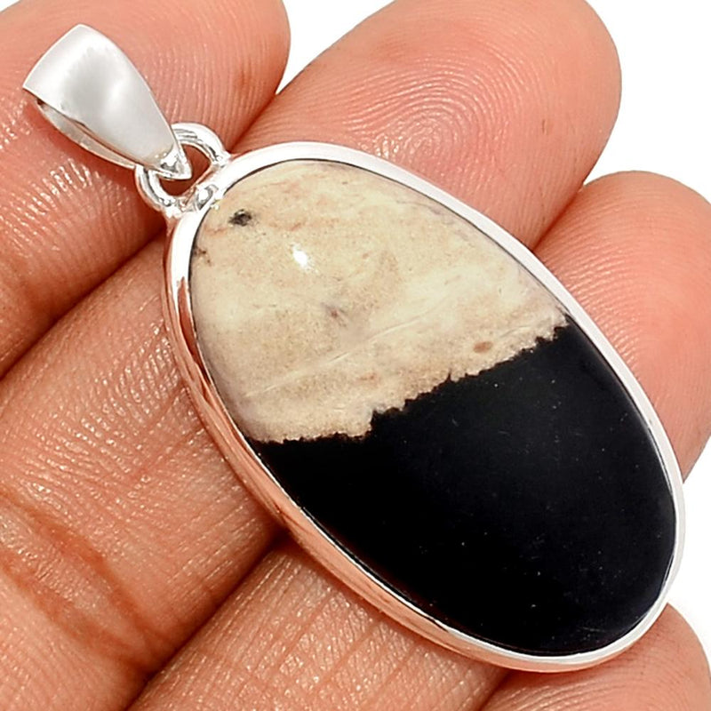 1.7" Petrified Palm Wood Pendants - PPWP29