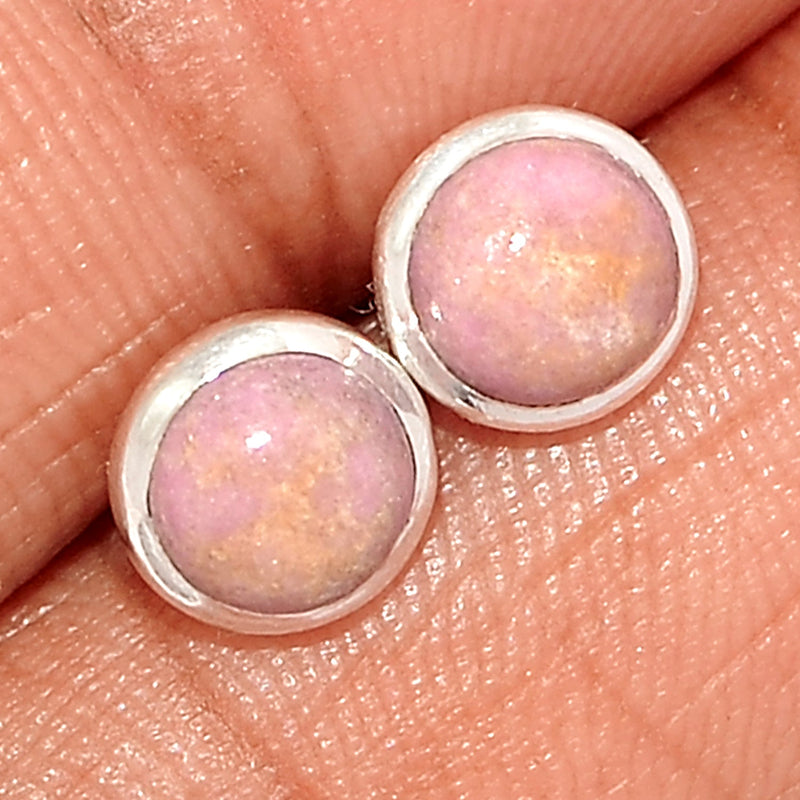 Phosphosiderite Peru Studs - PRPS99