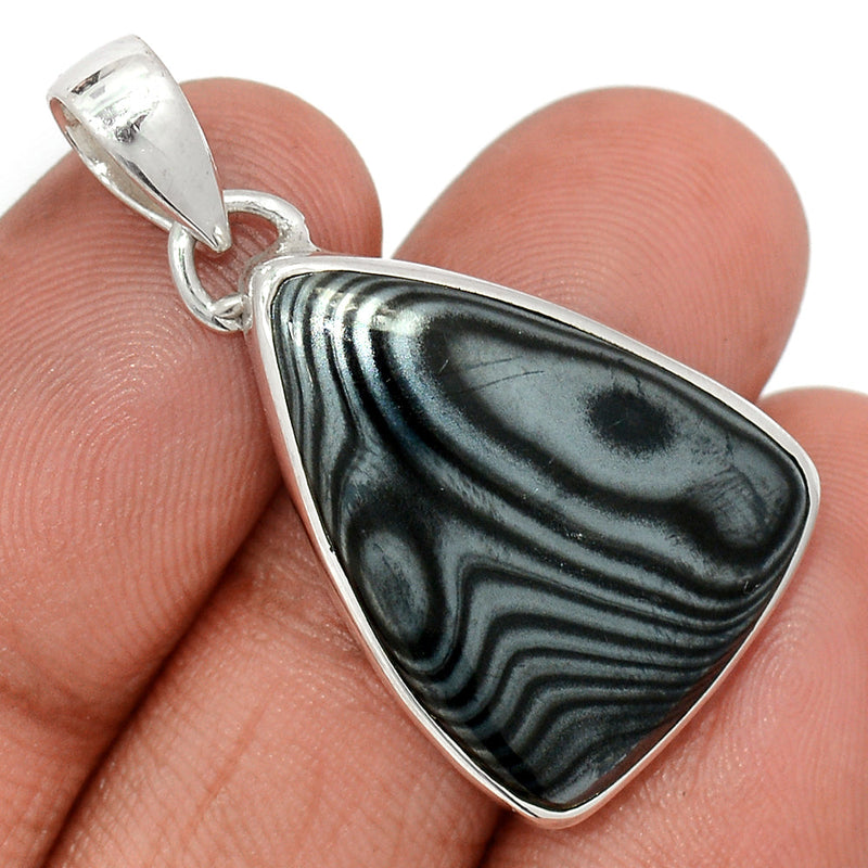 1.5" Psilomelane Pendants - PSLP1019