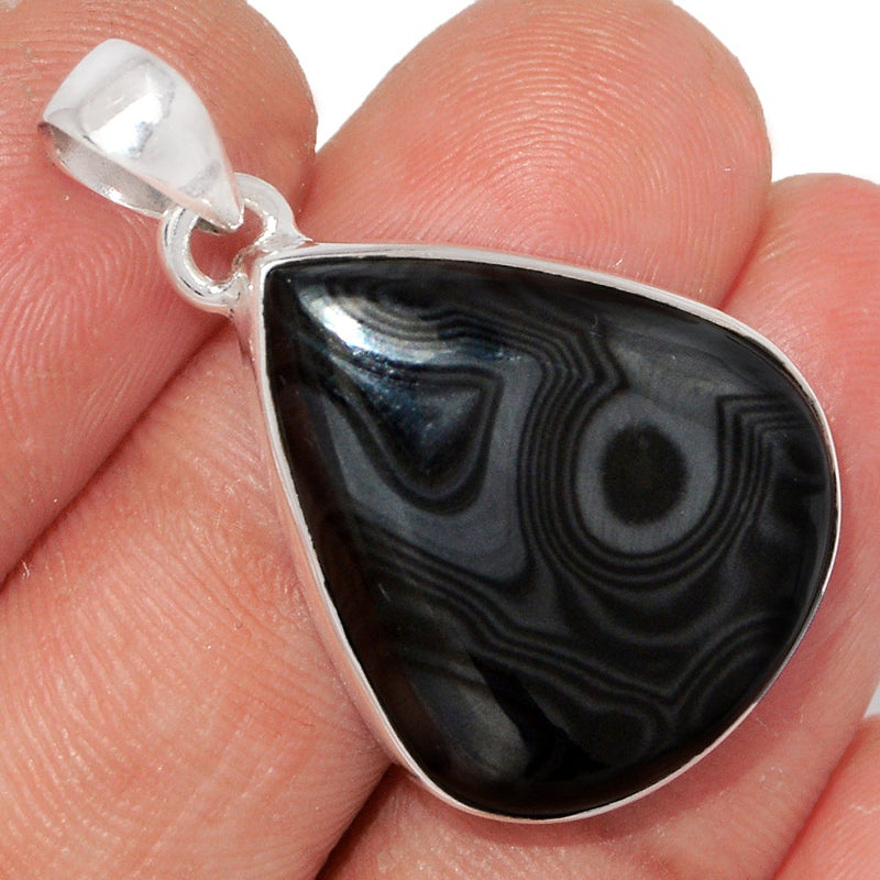 1.3" Psilomelane Pendants - PSLP693