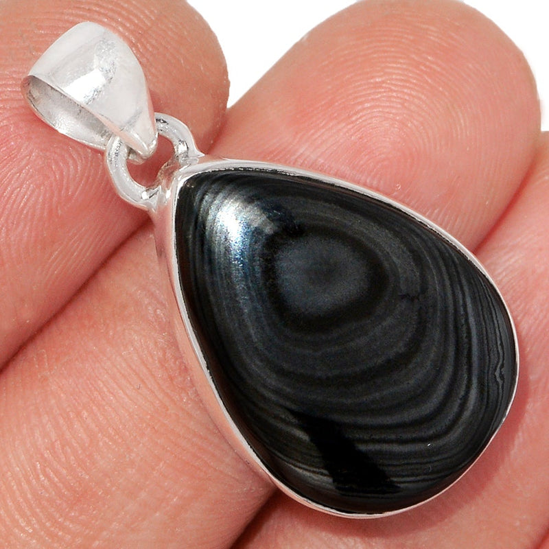 1.2" Psilomelane Pendants - PSLP696