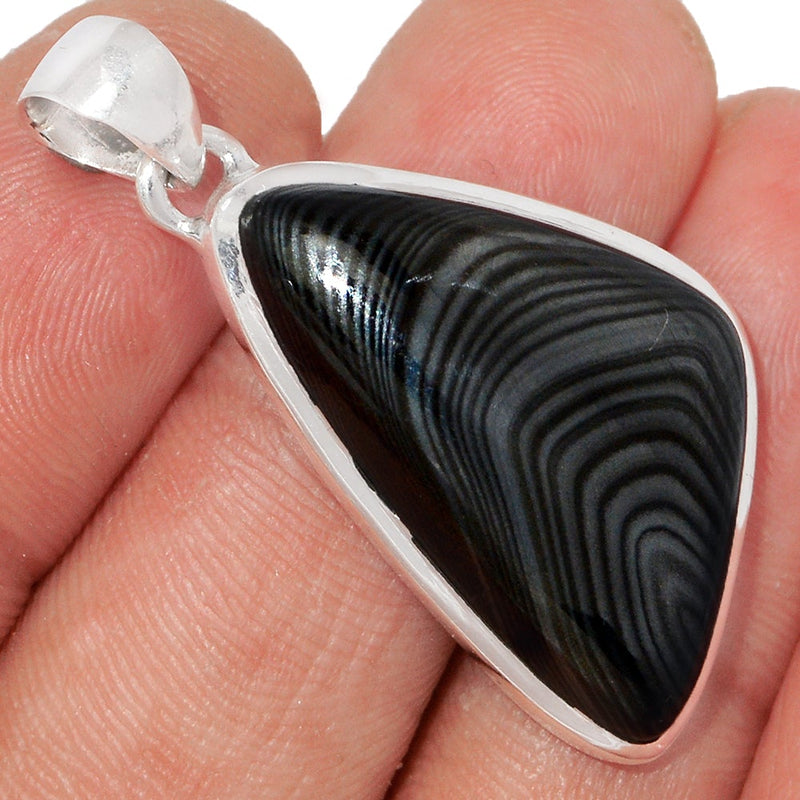1.5" Psilomelane Pendants - PSLP706