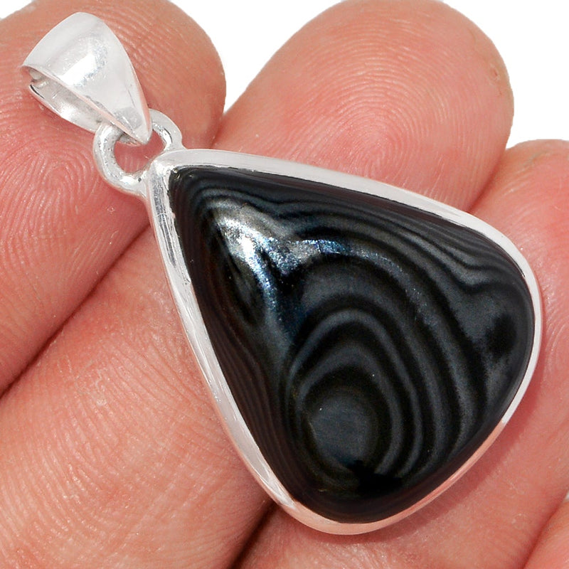 1.3" Psilomelane Pendants - PSLP707