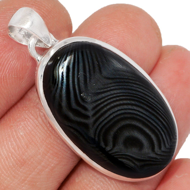 1.5" Psilomelane Pendants - PSLP708
