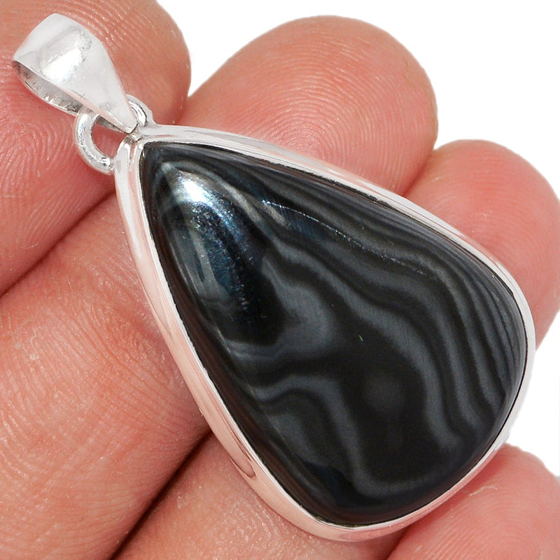 1.6" Psilomelane Pendants - PSLP709