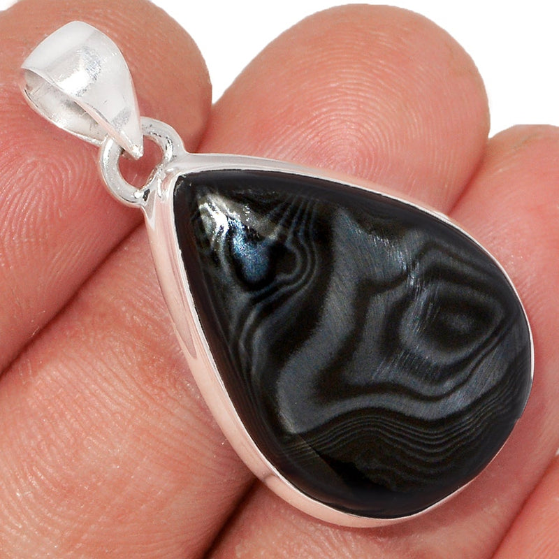 1.3" Psilomelane Pendants - PSLP711