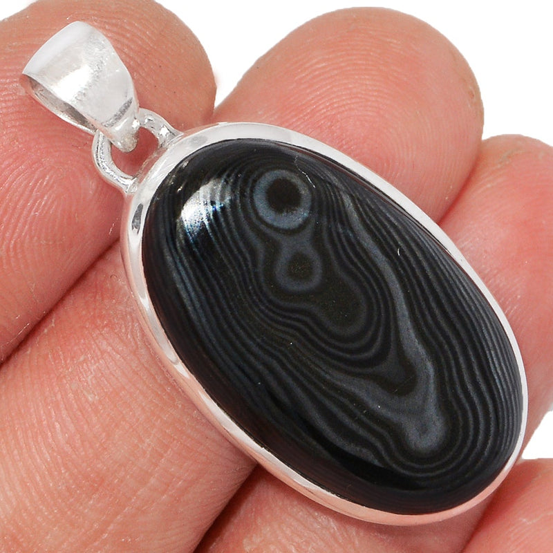 1.5" Psilomelane Pendants - PSLP715