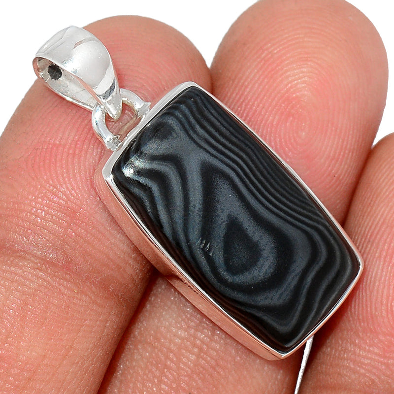 1.3" Psilomelane Pendants - PSLP723