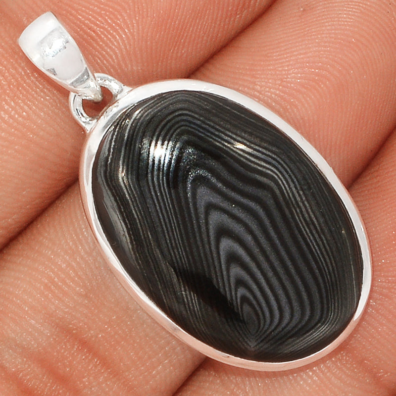 1.5" Psilomelane Pendants - PSLP769