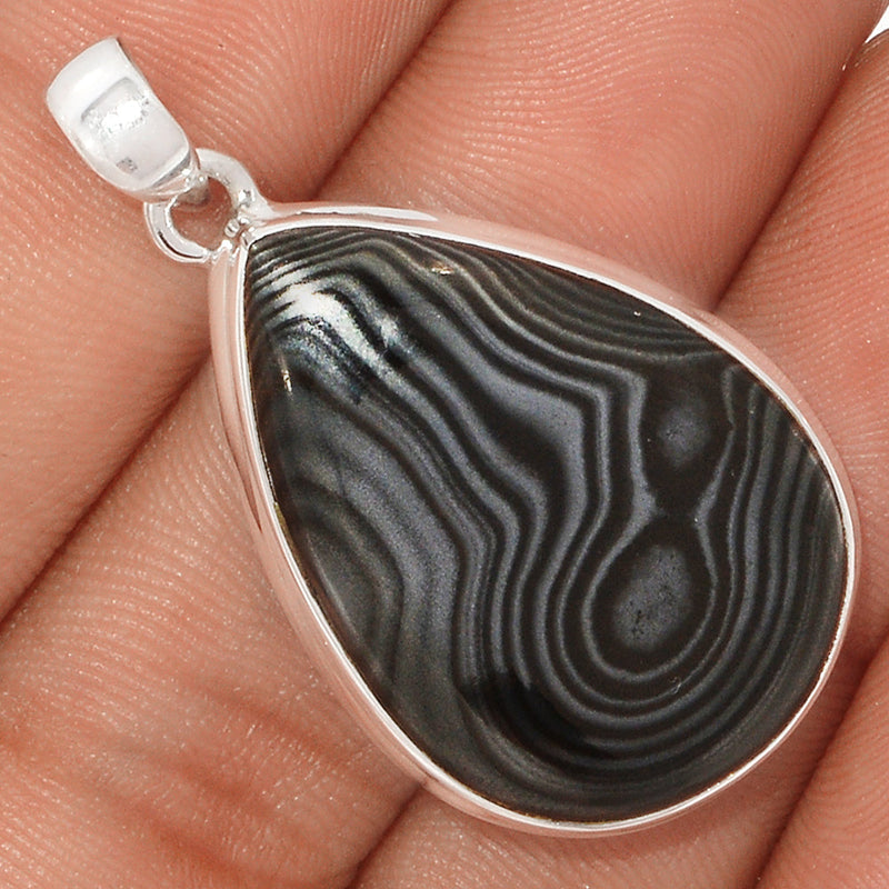 1.6" Psilomelane Pendants - PSLP771