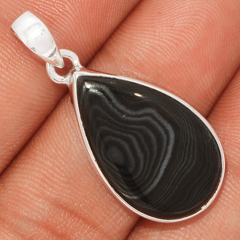 1.3" Psilomelane Pendants - PSLP780