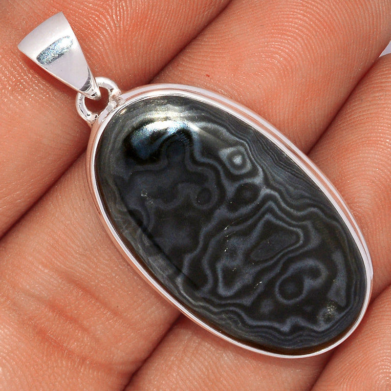 1.7" Psilomelane Pendants - PSLP788