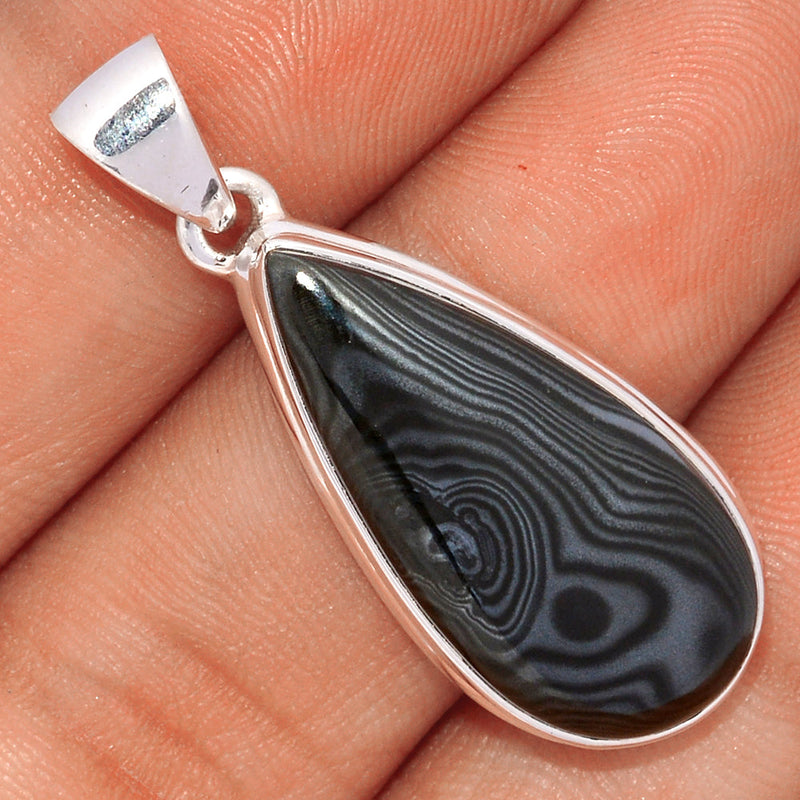 1.5" Psilomelane Pendants - PSLP791